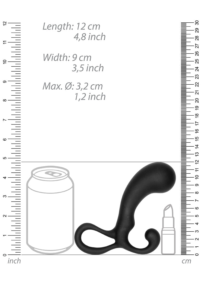 3 - Piece Prostate Stimulator Set - Black