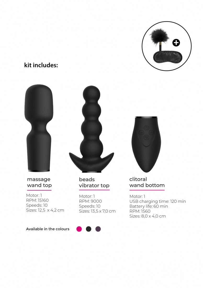 Pleasure Kit #3 - Black