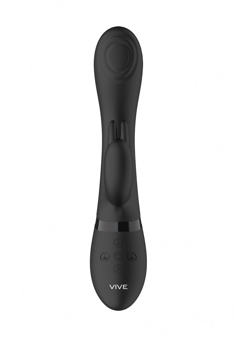Cato - Pulse G-spot Rabbit - Black