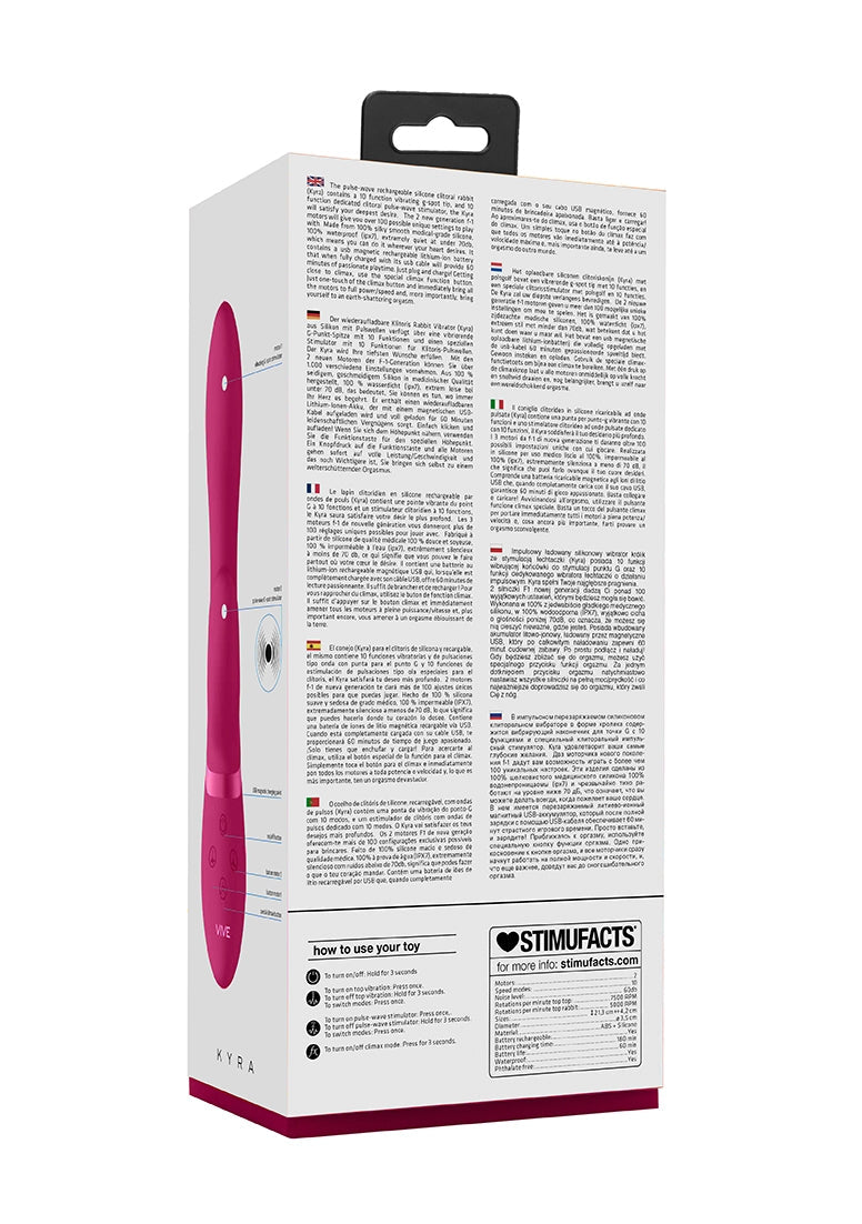Kyra - Pulse Clitoral Rabbit - Pink