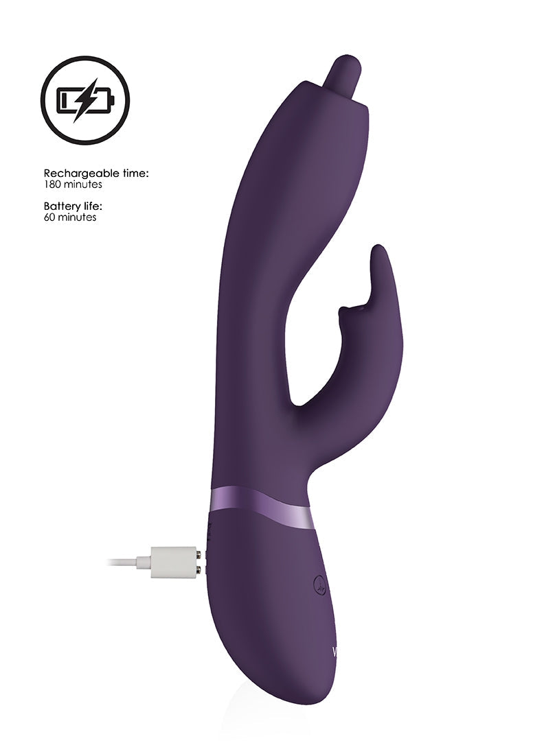 Nilo - Pinpoint Rotating G-spot Rabbit - Purple