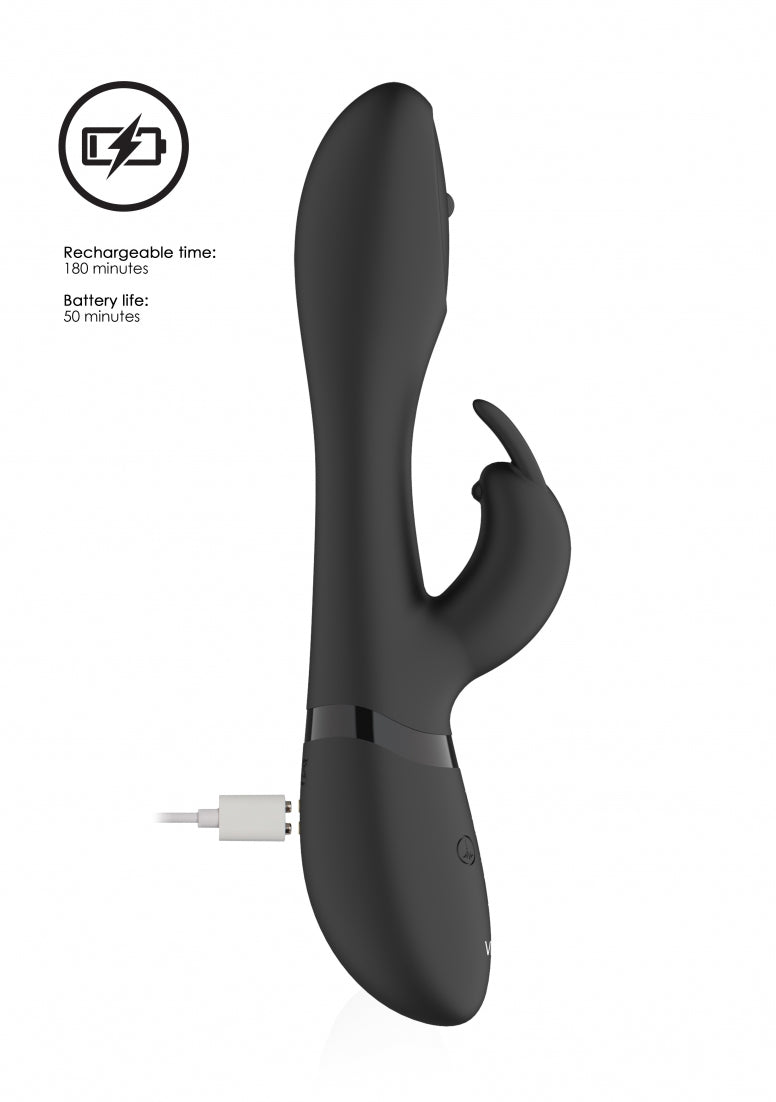 Mira - Spinning G-spot Rabbit - Black