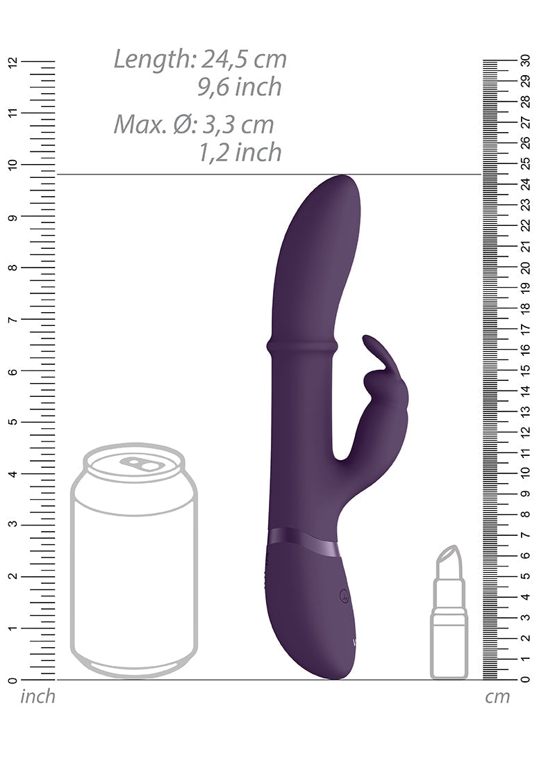 Halo - Ring Rabbit Vibrator - Purple