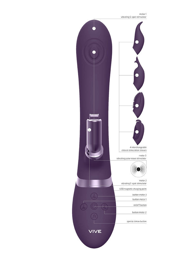 Etsu - Pulse Wave G-spot Rabbit & Clitoral Stimulator