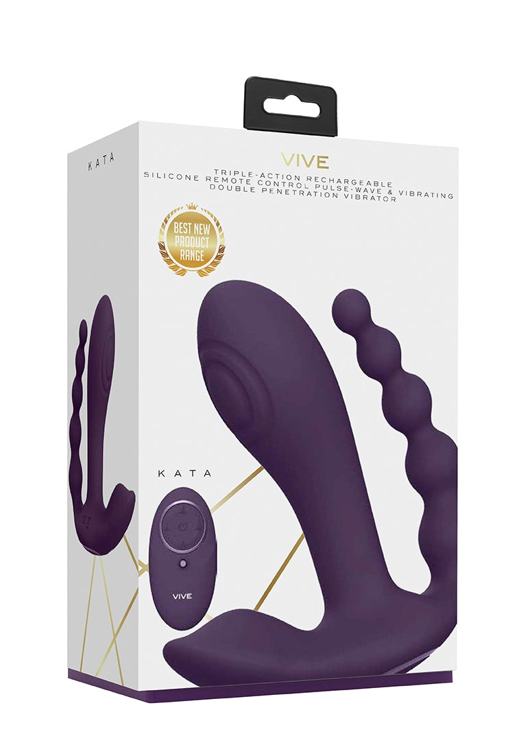 Kata - Pulse Wave & Vibrating Double Penetration Vibrator