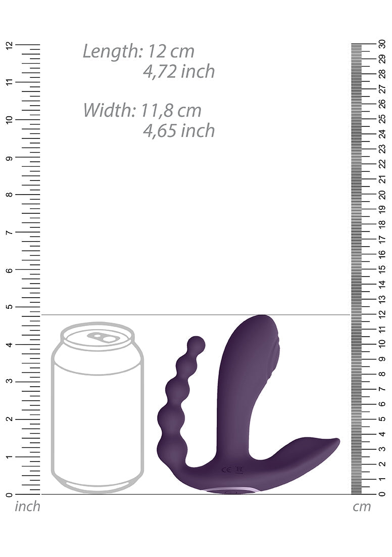 Kata - Pulse Wave & Vibrating Double Penetration Vibrator