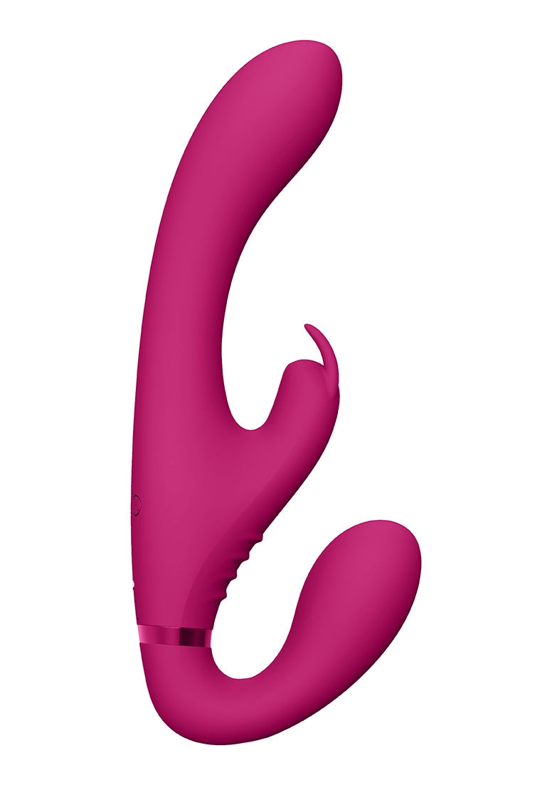 Suki - Vibrating Strapless Strap-on Rabbit