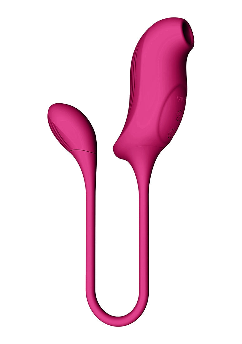 Quino - Air Wave & Vibrating Egg Vibrator