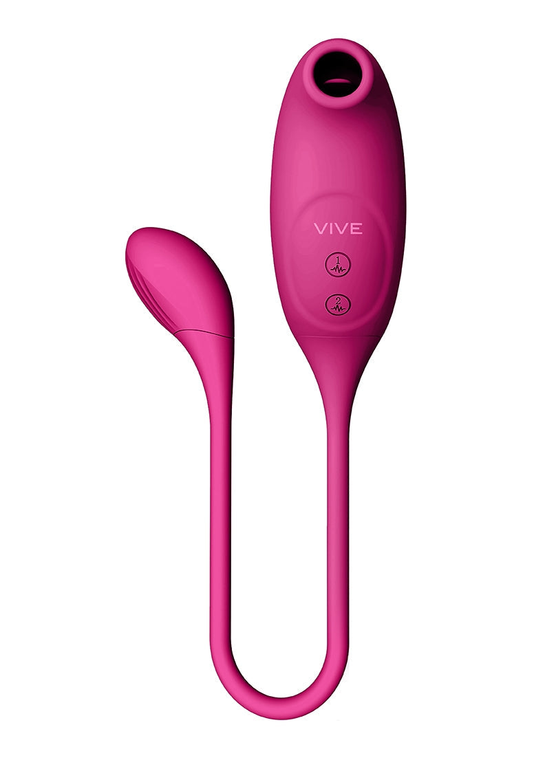 Quino - Air Wave & Vibrating Egg Vibrator