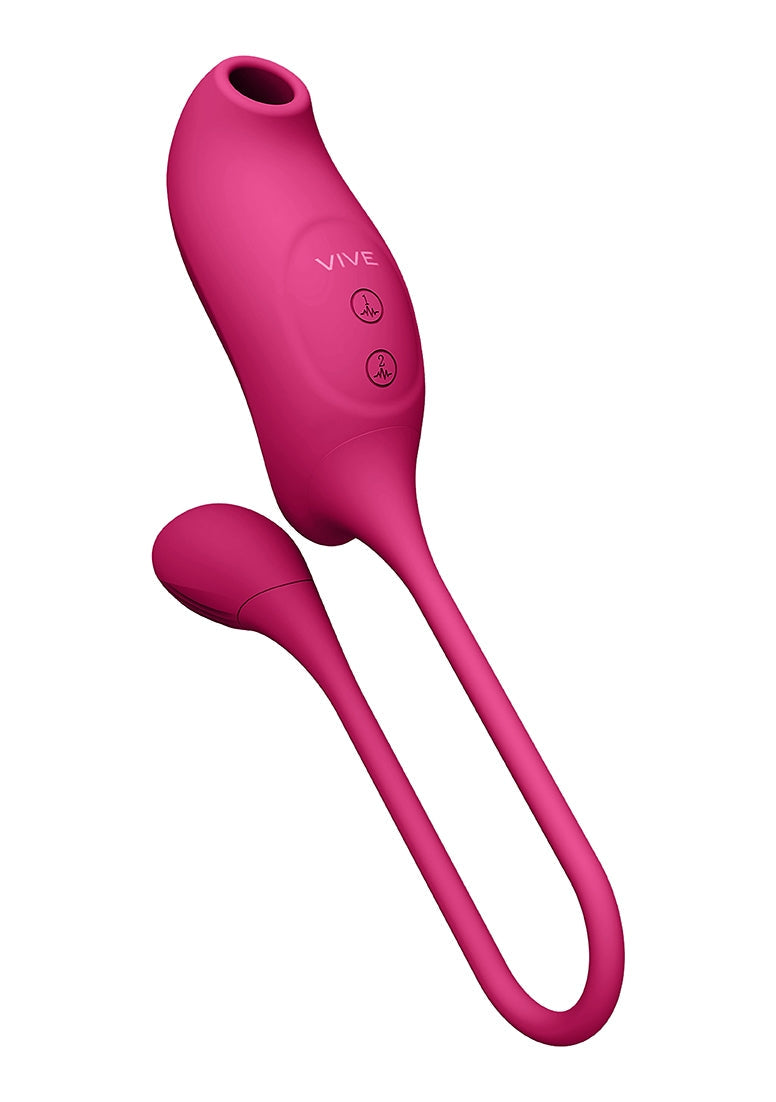 Quino - Air Wave & Vibrating Egg Vibrator