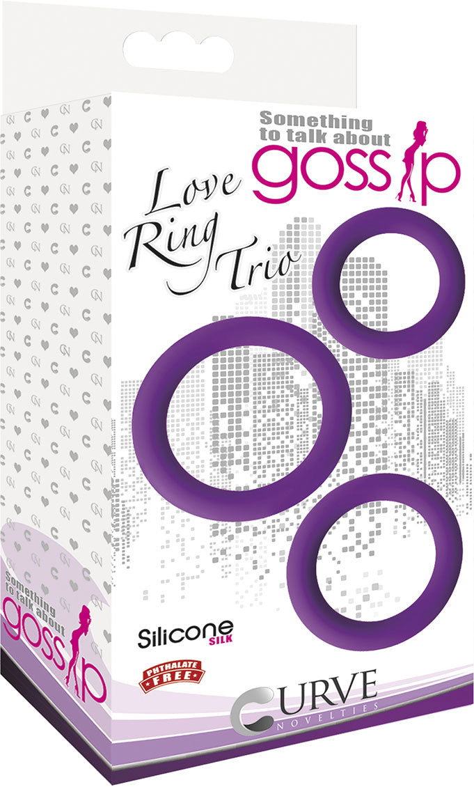 Gossip - Love Ring Trio - Violet