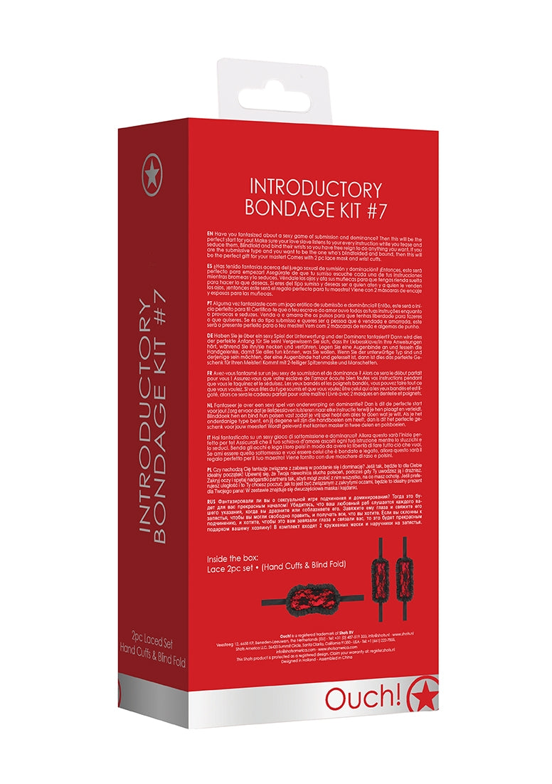 Introductory Bondage Kit #7 - Red
