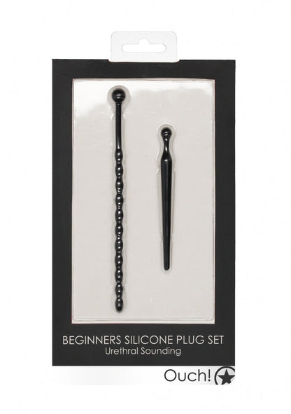 Silicone Beginners Plug Set - Black