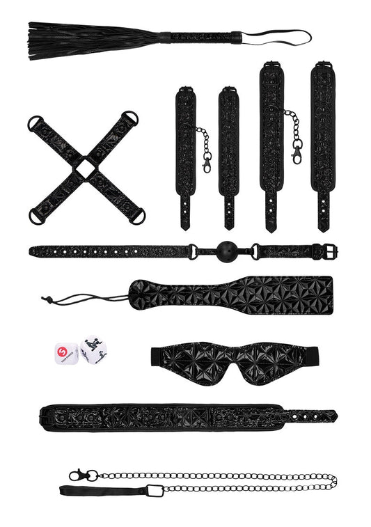 Luxury Bondage Kit - Black