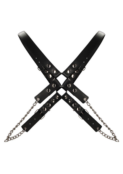 Men's Chain Harness - One Size - Black