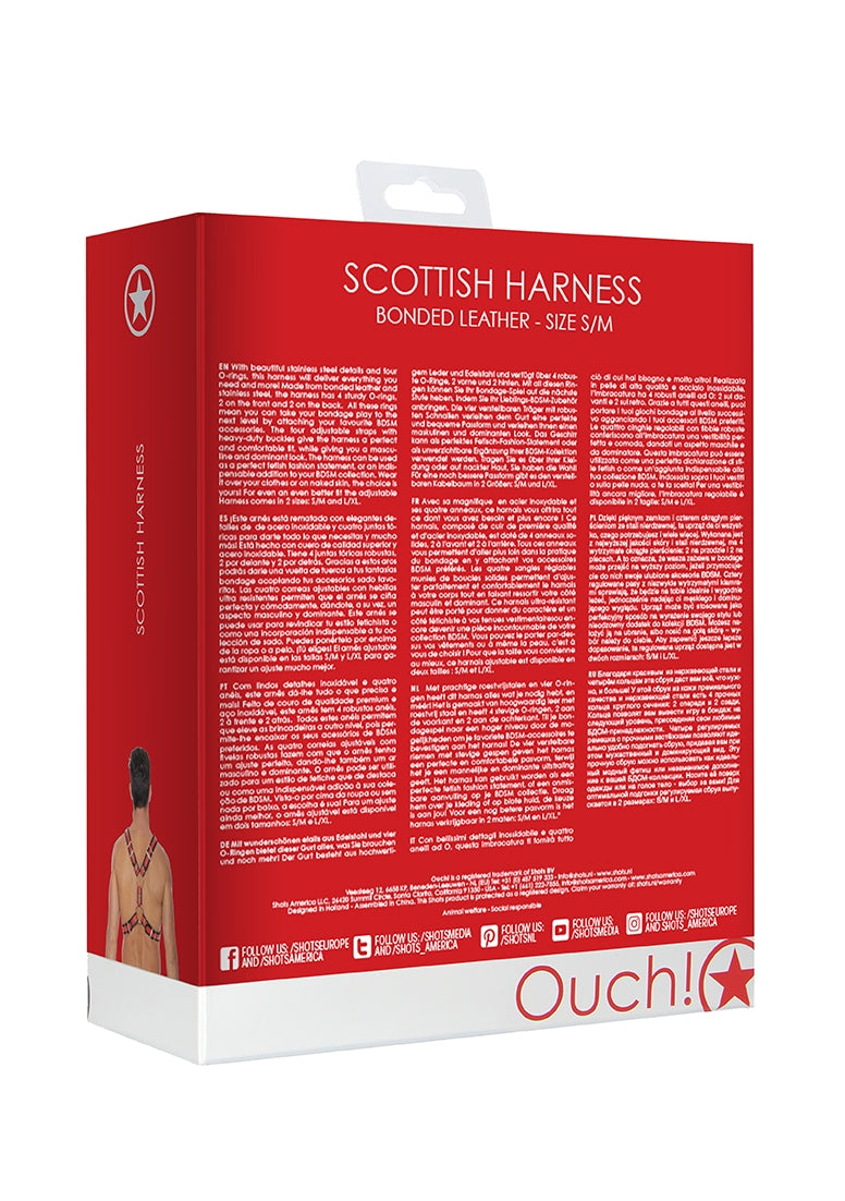 Scottish Harness - S/m - Red