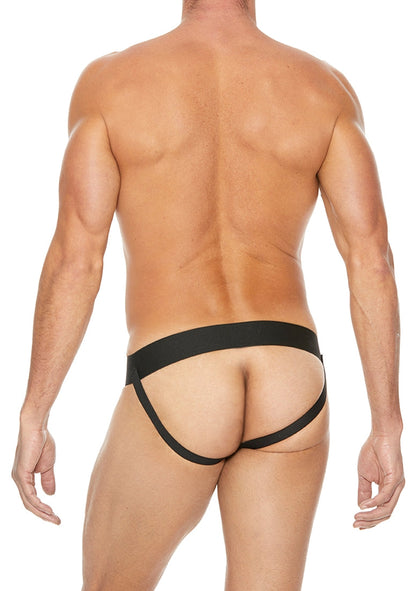 Plain Front With Zip Jock - S/m - Blue