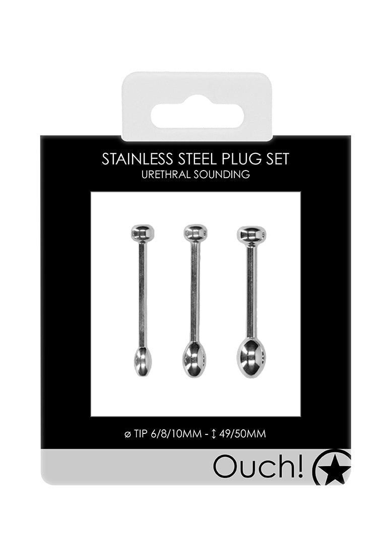 Urethral Sounding - Metal Plug Set