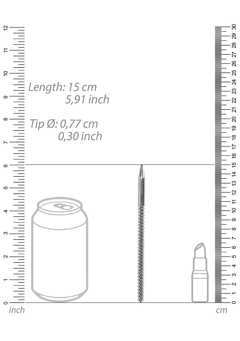 Urethral Sounding - Ribbed Dilator