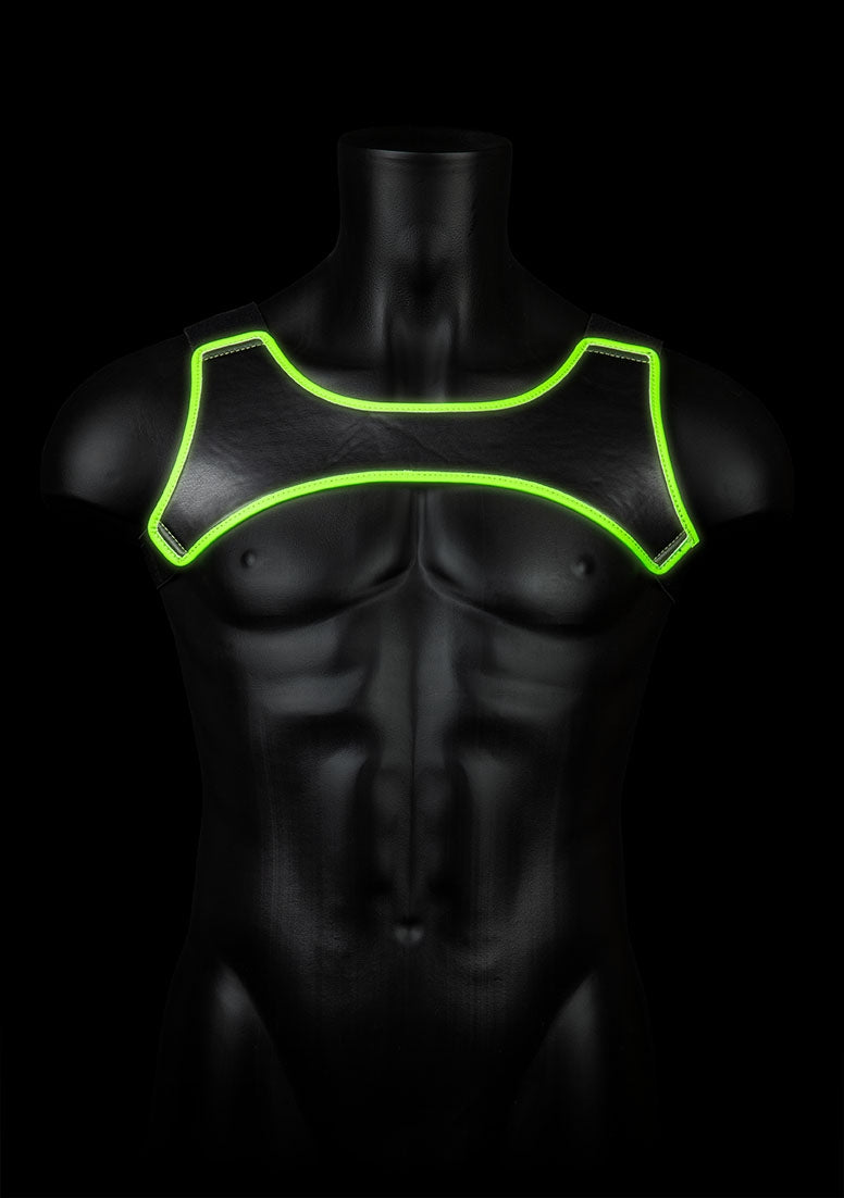 Neoprene Harness - Glow In The Dark