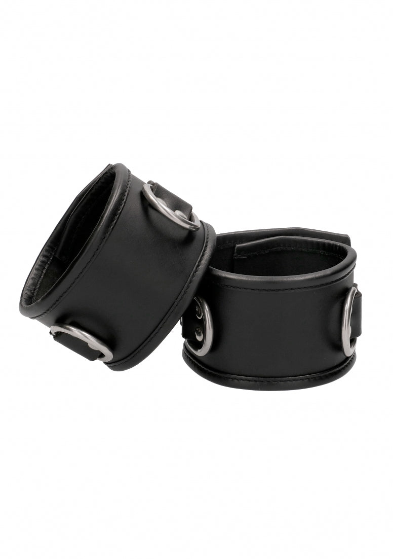 Restraint Ankle Cuff With Padlock - Black