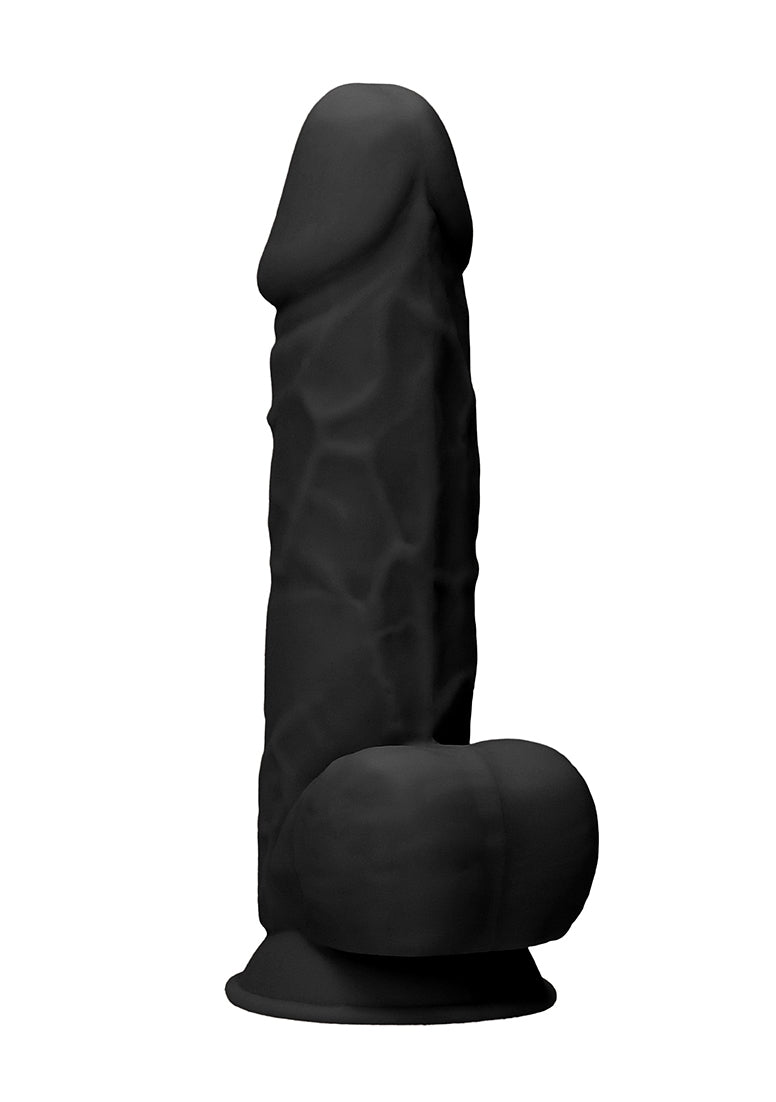 Silicone Dildo With Balls - 8,5''/ 21,6 Cm