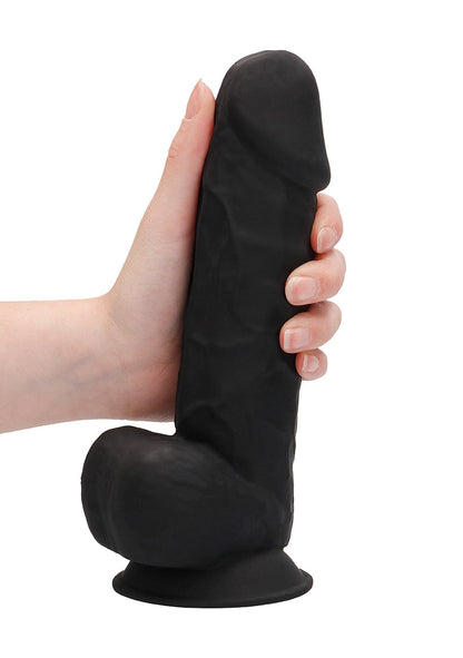 Silicone Dildo With Balls - 8,5''/ 21,6 Cm