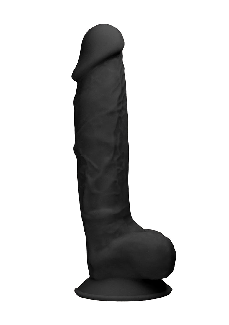 Silicone Dildo With Balls - 9''/ 22,8 Cm