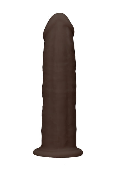 Silicone Dildo Without Balls - 15,3 Cm - Brown