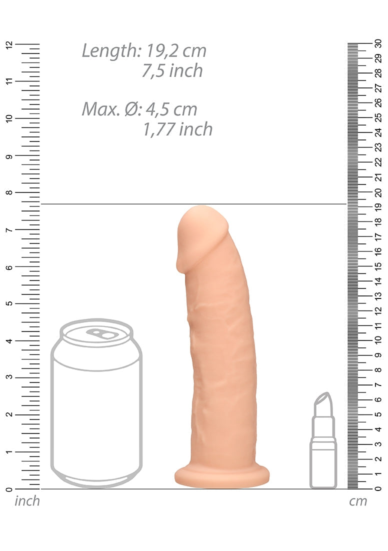 Silicone Dildo Without Balls - 7,5''/ 19,2 Cm