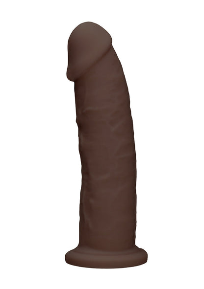 Silicone Dildo Without Balls - 22,8 Cm - Brown