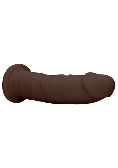 Silicone Dildo Without Balls - 22,8 Cm - Brown