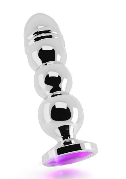 R10 - Silver Plug - 4,9 Inch - Purple Sapphire