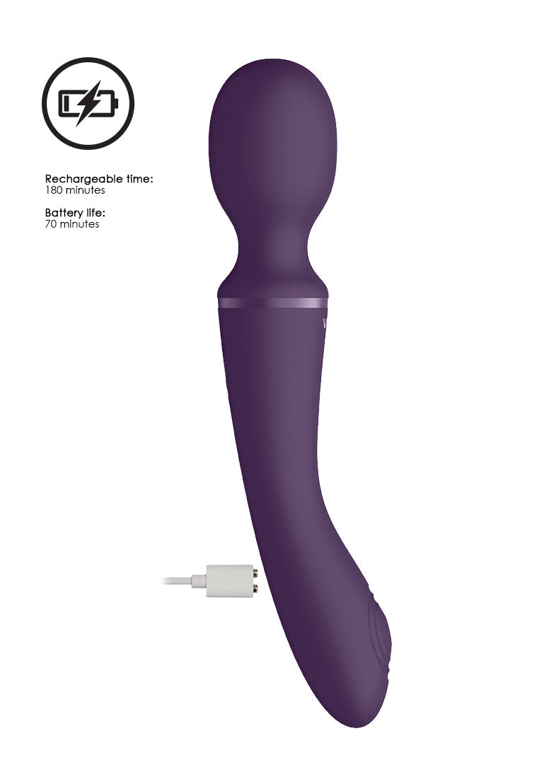 Enora - Wand & Vibrator - Purple