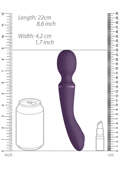 Enora - Wand & Vibrator - Purple