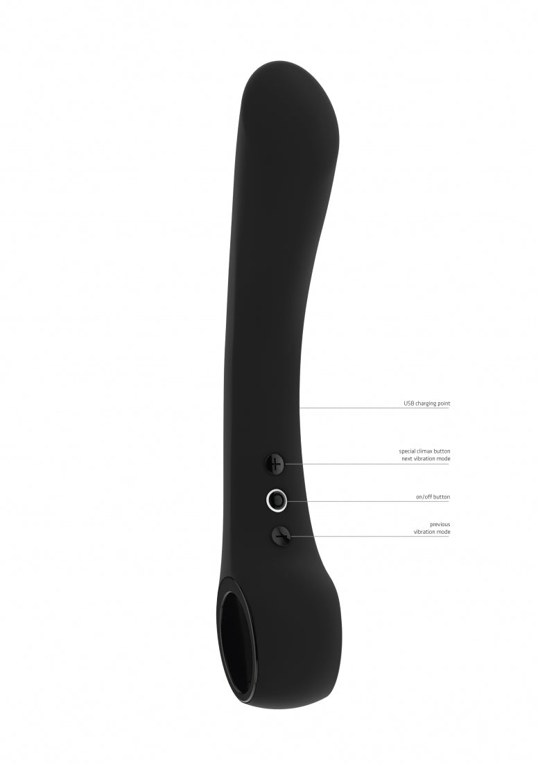 Ombra - Bendable Vibrator - Black