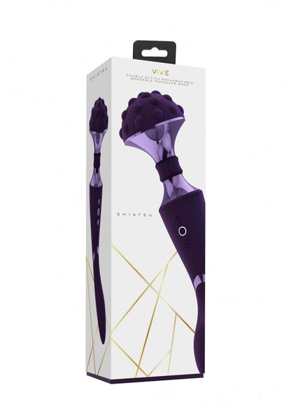 Shiatsu - Bendable Massager Wand - Purple