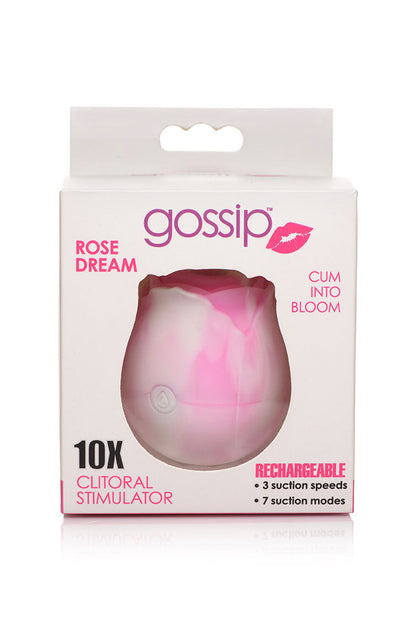 Gossip Cum Into Bloom Clitoral Vibrator - Rose Dream