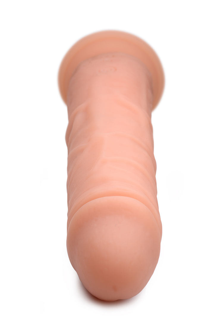 Big Shot 9" Rotating Rechargeable Liquid Silicone Dong Without Balls